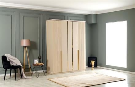 Ostra 4 Kapaklı Dolap