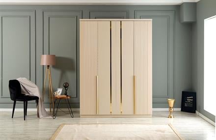 Ostra 4 Kapaklı Dolap