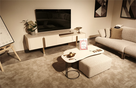 OUTLET-AVC-Chloe Yemek Odası Takımı + Tv Ünitesi + Orta Sehpa