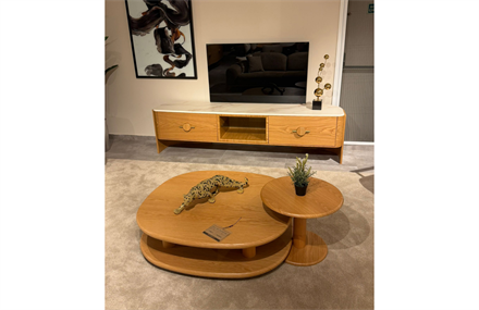 OUTLET - AVC- Tivity Yemek Odası Takımı + TV Ünitesi + Sehpalar