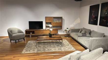 OUTLET-BDZ-Contento Yemek Odası Takımı+Tv Ünitesi + Vitrin