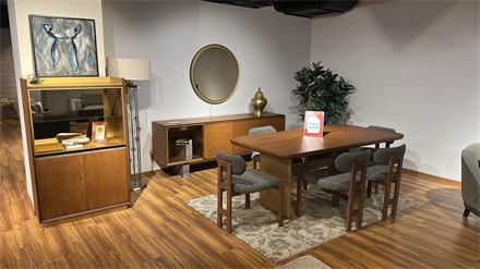 OUTLET-BDZ-Contento Yemek Odası Takımı+Tv Ünitesi + Vitrin