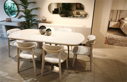 OUTLET - BDZ - Nogeva Yemek Odası Takımı + Tv Ünitesi + Orta Sehpa