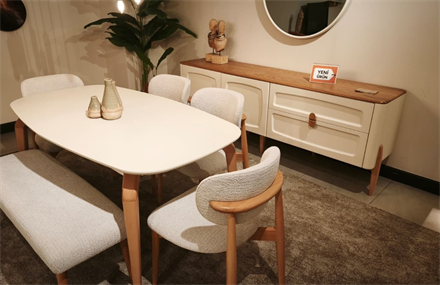 OUTLET - BDZ - Theo Yemek Odası Takımı + Tv Ünitesi + Orta Sehpa