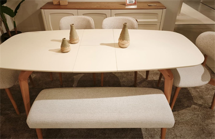 OUTLET - BDZ - Theo Yemek Odası Takımı + Tv Ünitesi + Orta Sehpa