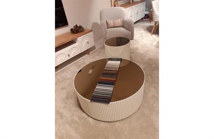 OUTLET - MDK1 - Morten Yemek Odası Takımı + Tv Ünitesi + Orta Sehpa + Yan Sehpa