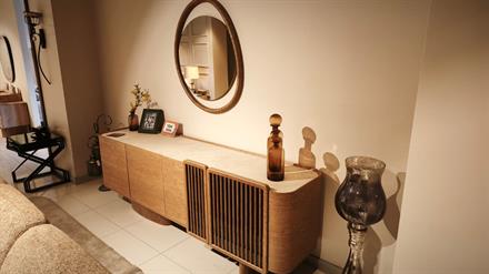 OUTLET-MLT- Arrigo Yemek Odası Takımı + TV Ünitesi + Orta Sehpa + Puf