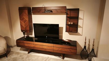 OUTLET-MLT- Zoya Yemek Odası Takımı +  Tv Ünitesi + Sehpa