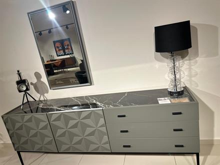 OUTLET - MOB - Liset Yemek Odası Takımı + Tv Ünitesi + Sehpalar