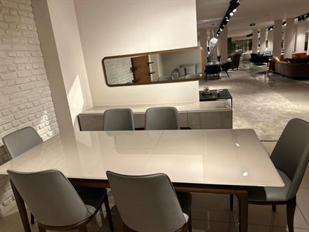 OUTLET - MOB - Sergio Yemek Odası Takımı + TV ünitesi + Orta sehpa + Yan sehpa