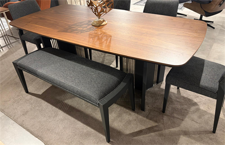 OUTLET-MSK2- Woods Yemek Odası + Tv Ünitesi + Orta Sehpa + C Sehpa + Yan Sehpa