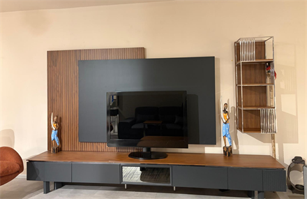 OUTLET-MSK2- Woods Yemek Odası + Tv Ünitesi + Orta Sehpa + C Sehpa + Yan Sehpa