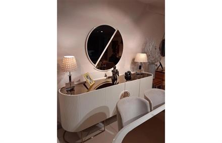OUTLET - PDK - Morten Yemek Odası Takımı + Tv Ünitesi + Orta Sehpa + Yan Sehpa