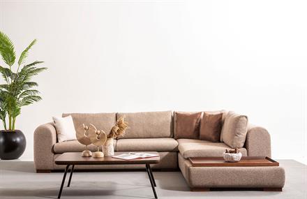 Rolly Köşe Koltuk Sehpalı