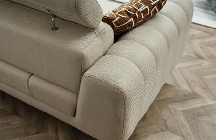 Rozina Üçlü Koltuk Sırt Mekanizmalı