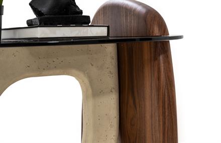 Sassari Yan Sehpa Travertine