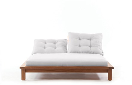 Nateli Şezlong Minderli Çift Kişilik