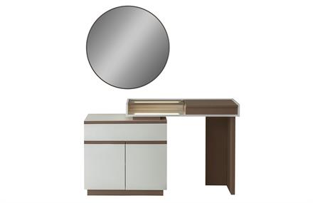 Vera Yatak Odası Takımı - Ahşap Ve Cam Kapaklı