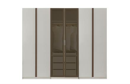 Vera Yatak Odası Takımı - Ahşap Ve Cam Kapaklı