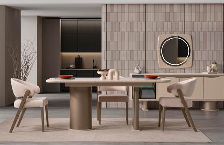 Viroli Yemek Odası Takımı