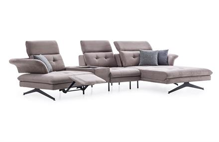 Vonda Köşe Takımı Siyah Ayaklı