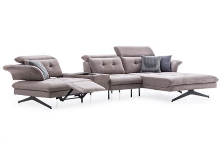 Vonda Köşe Takımı Siyah Ayaklı