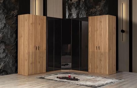 Vote Köşe Dolap Takımı