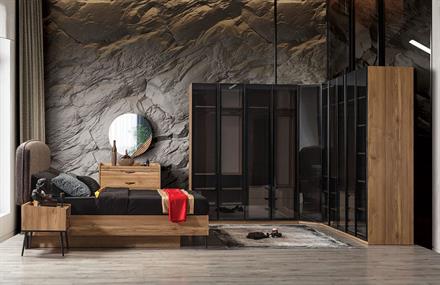 Vote Köşe Dolap Takımı