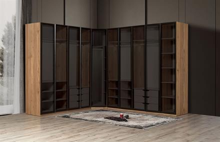 Vote Köşe Dolap Takımı