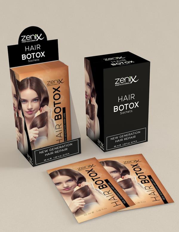 Zenix Hair Botox Sachets 12'li Paket