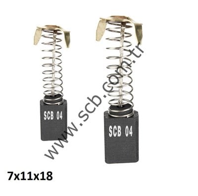  HITACHI TİPİ MOTOR KÖMÜRÜ C7 / H41 / DH40MR /WR 22/ GKS 190 ESKİ TİP 