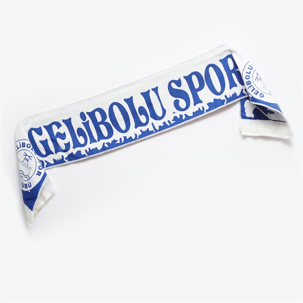 Gelibolu Spor Lisanslı Atkı [Beyaz]