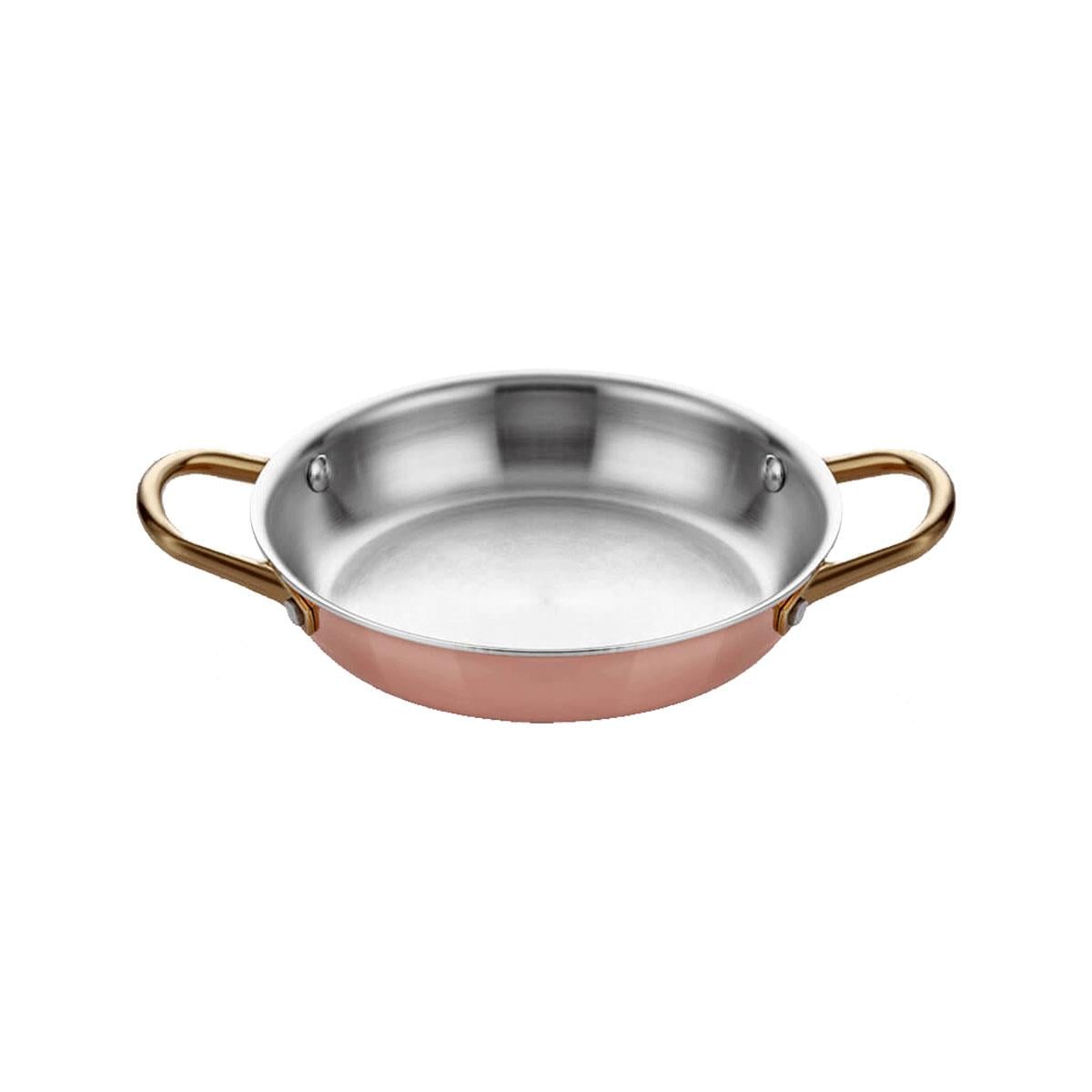 Altınbaşak Multi Metal Bakır Yumurta Sahanı 16 Cm