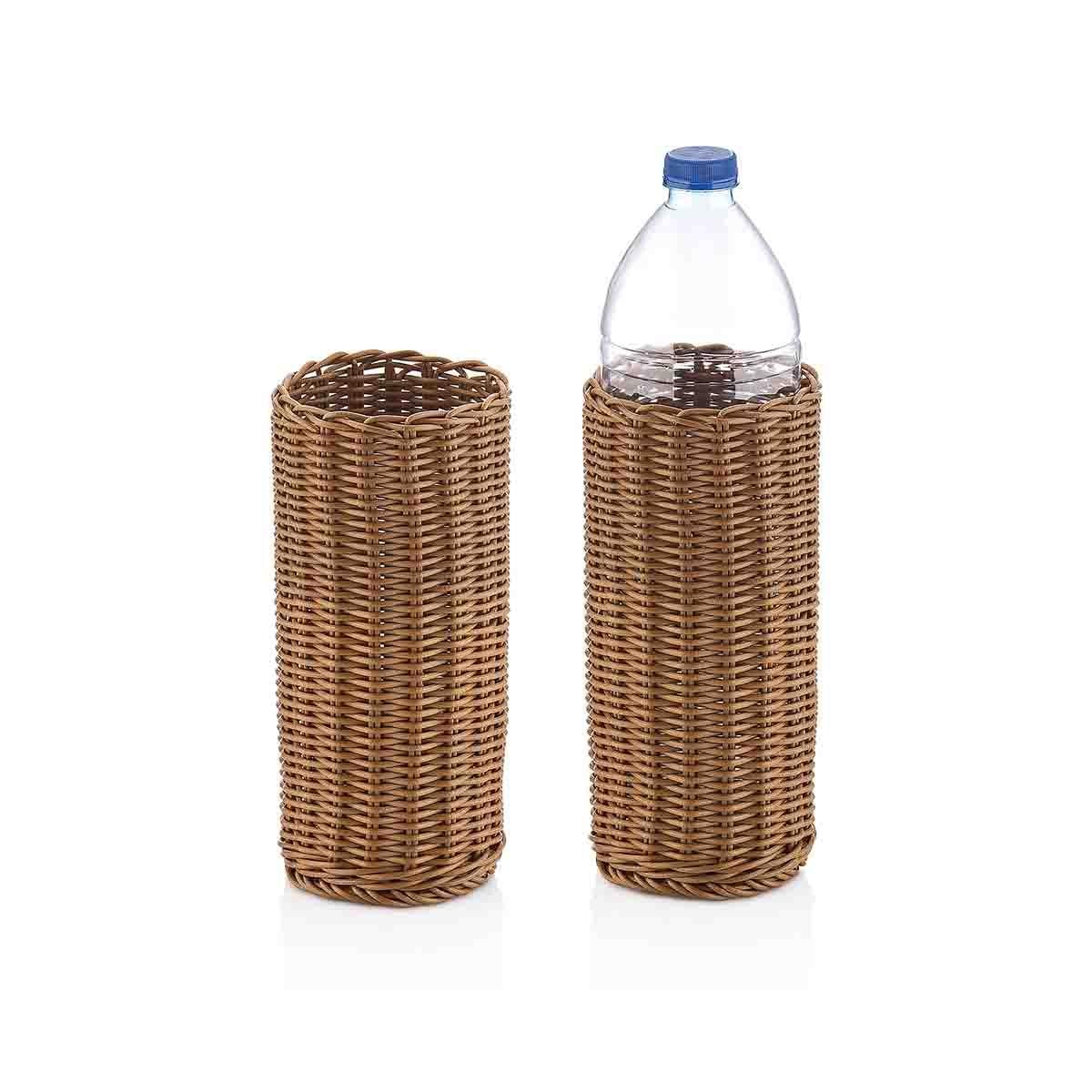 Biradlı Plastik Şişe Su Sepeti         