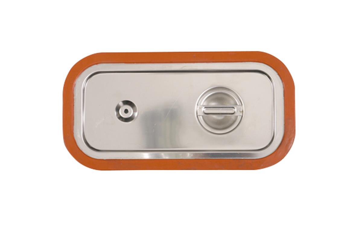 Kayalar Gastronom Küvet Kapak Gn 2/1 Contalı