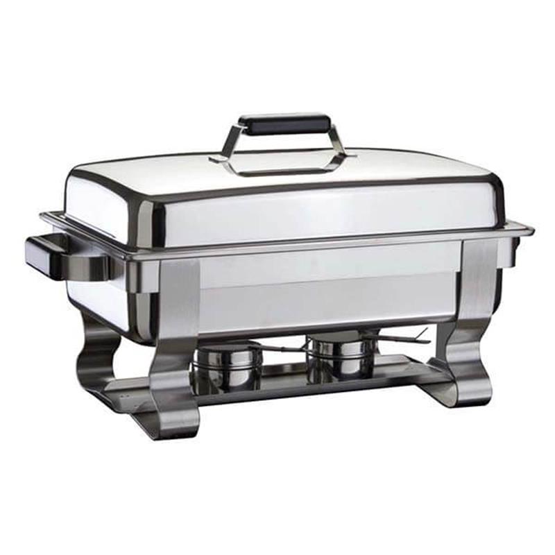 ÖZTİRYAKİLER CHAFING DISH 1/1 NORMAL KAP. WAS AYAK MAT