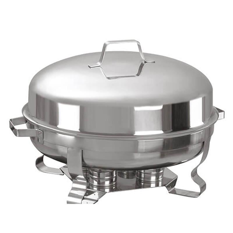 ÖZTİRYAKİLER CHAFING DISH YUVARLAK 60 CM KAPAK WAS AYAK