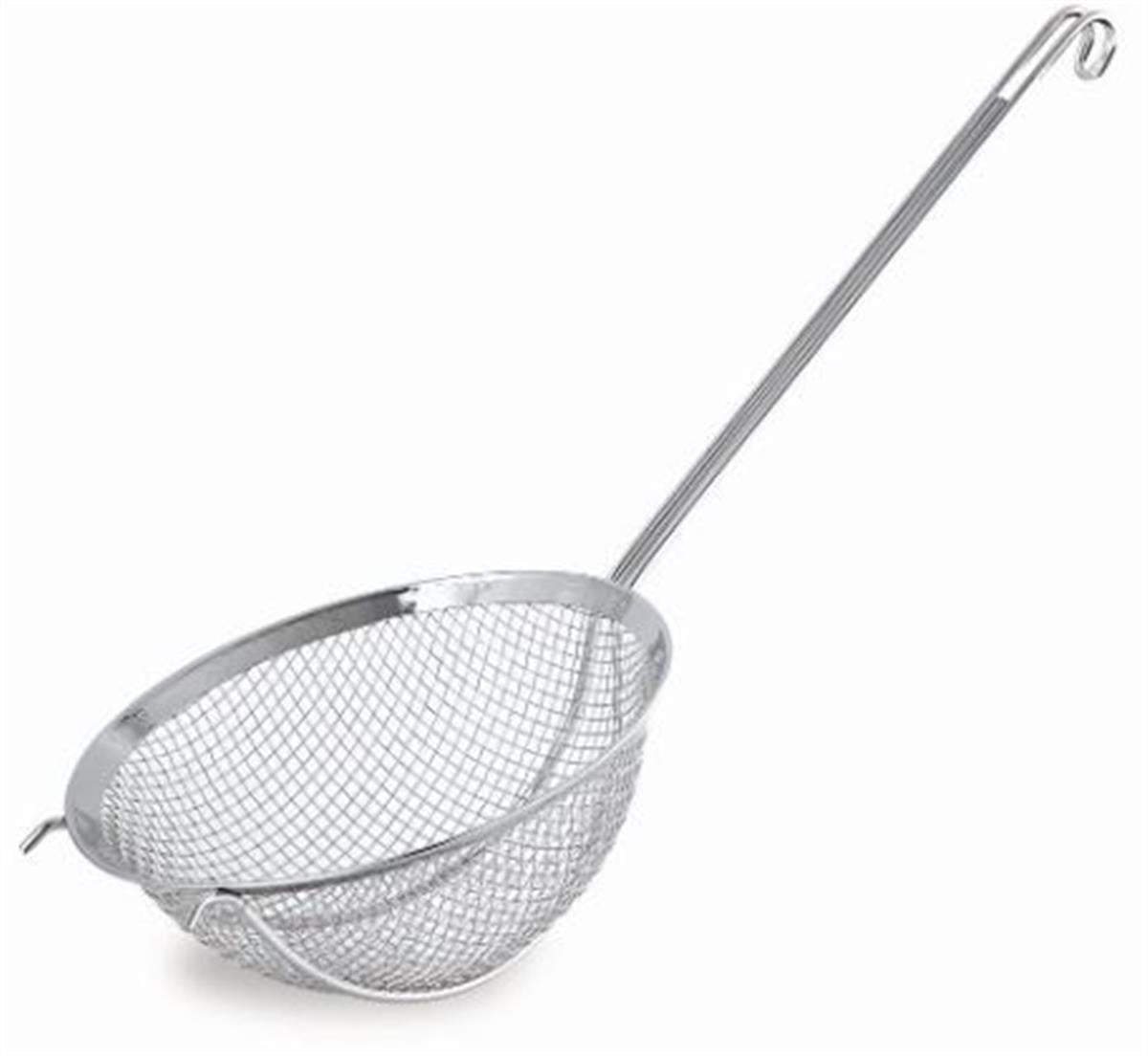 Paslanmaz Kepçe Seyrek 24 Cm 304 Kalite