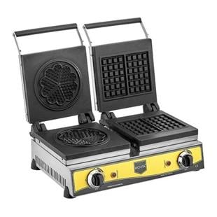 Remta Waffle Makinası Kare+Çiçek 21 Cm