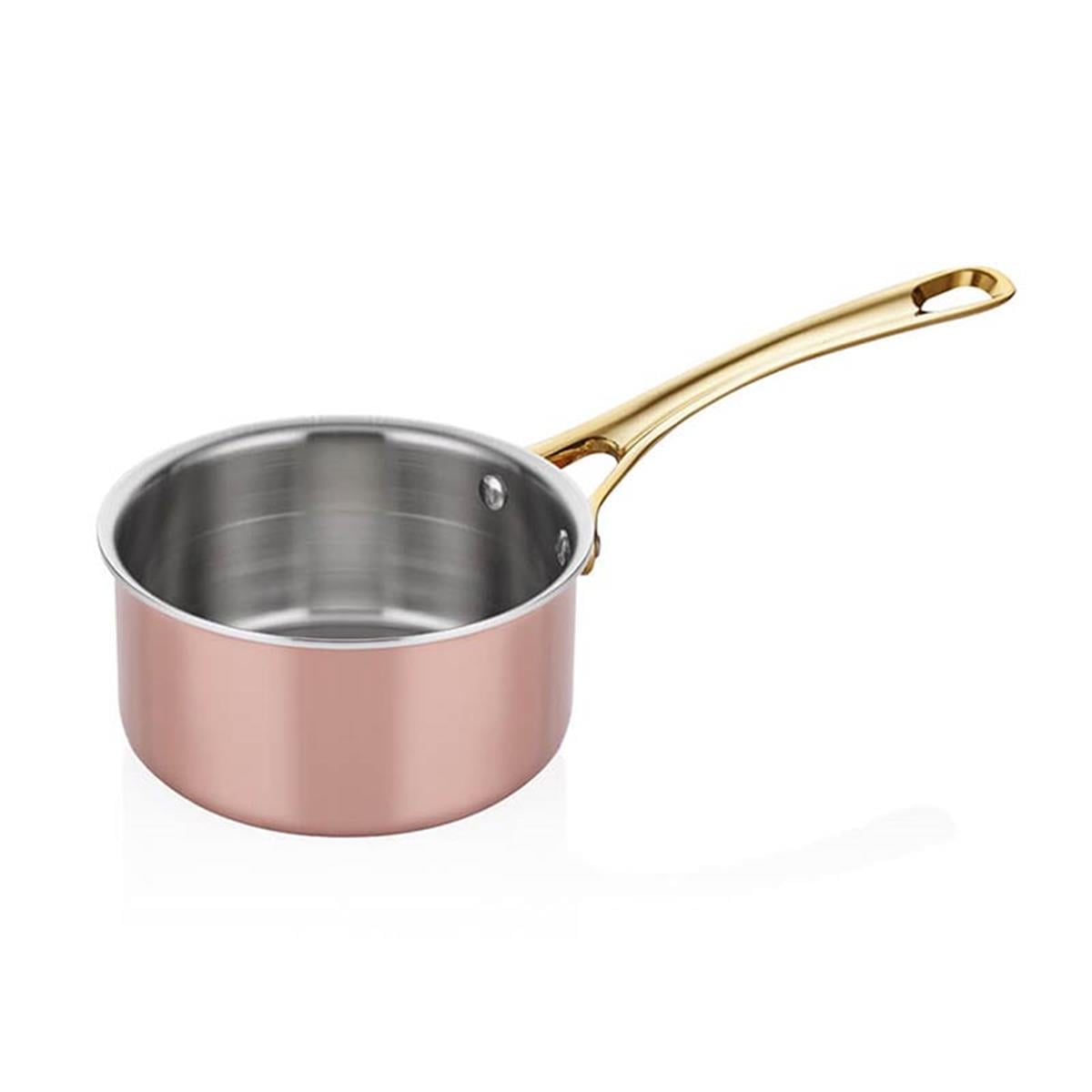 Altınbaşak Multi Metal Bakır Kaçerola 18Cm