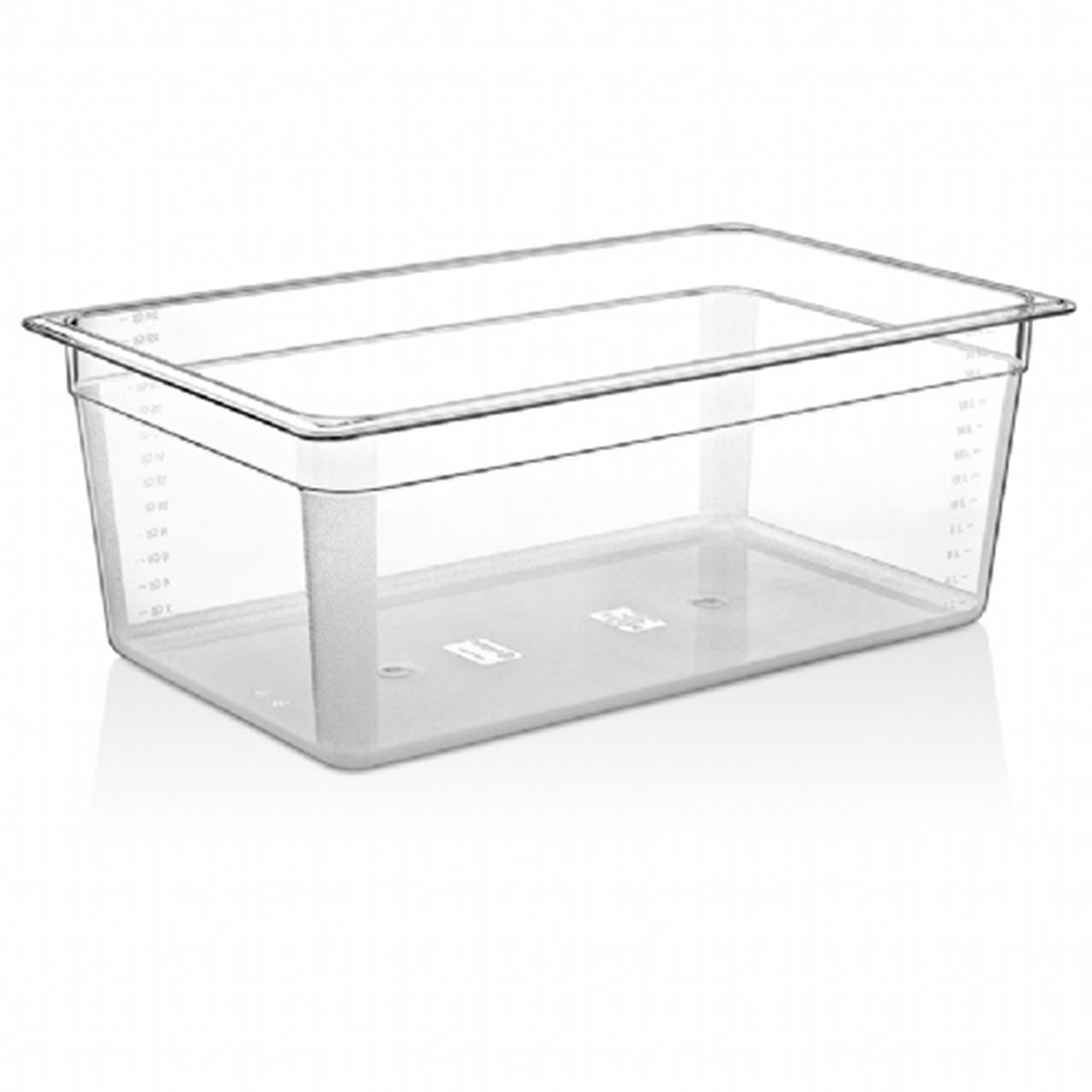 GastroPlast 1/1-200 Mm Küvet Şeffaf Polycarbonate