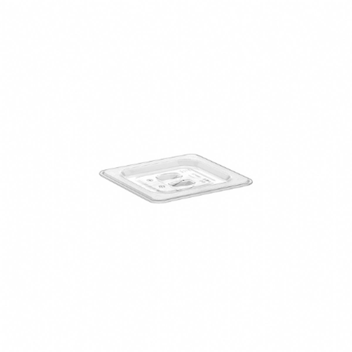 Gastroplast 1/6 Paslanmaz Uyumlu Pc Kapak Şeffaf