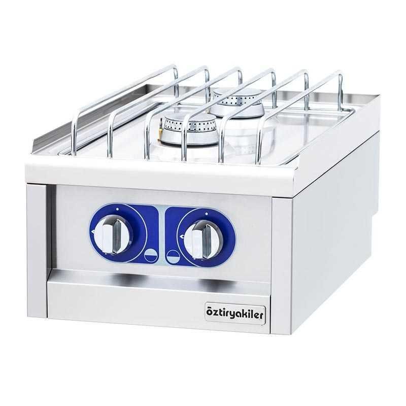 ÖZTİRYAKİLER 600 SERİ SET ÜSTÜ İKİLİ OCAK GAZLI 40*60*26