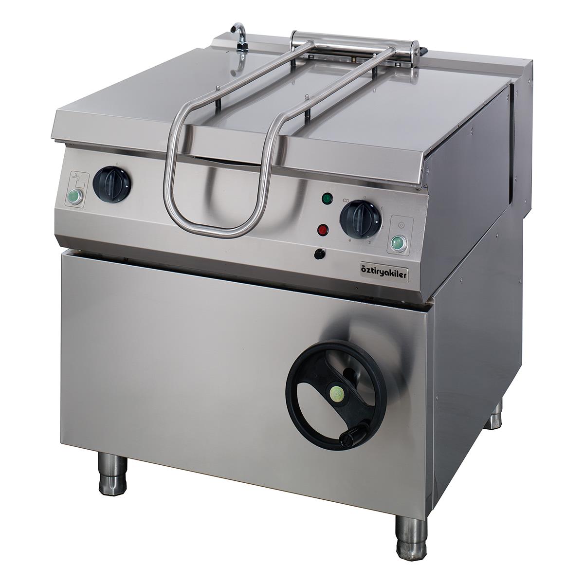 ÖZTİRYAKİLER 900 SERİ DEVRİLİR TAVA ELEKTRİKLİ 100 LT. 100*90*85