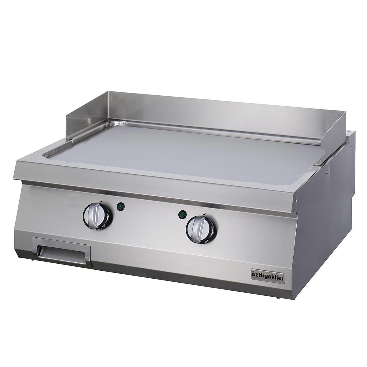 ÖZTİRYAKİLER 900 SERİ SET ÜSTÜ GRİLL PLATE DÜZ ELEKTRİKLİ  80*90*30