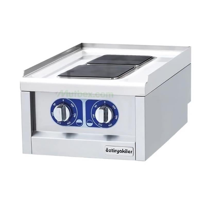 ÖZTİRYAKİLER 900 SERİ SET ÜSTÜ İKİLİ OCAK ELEKTRİKLİ 40*90*30