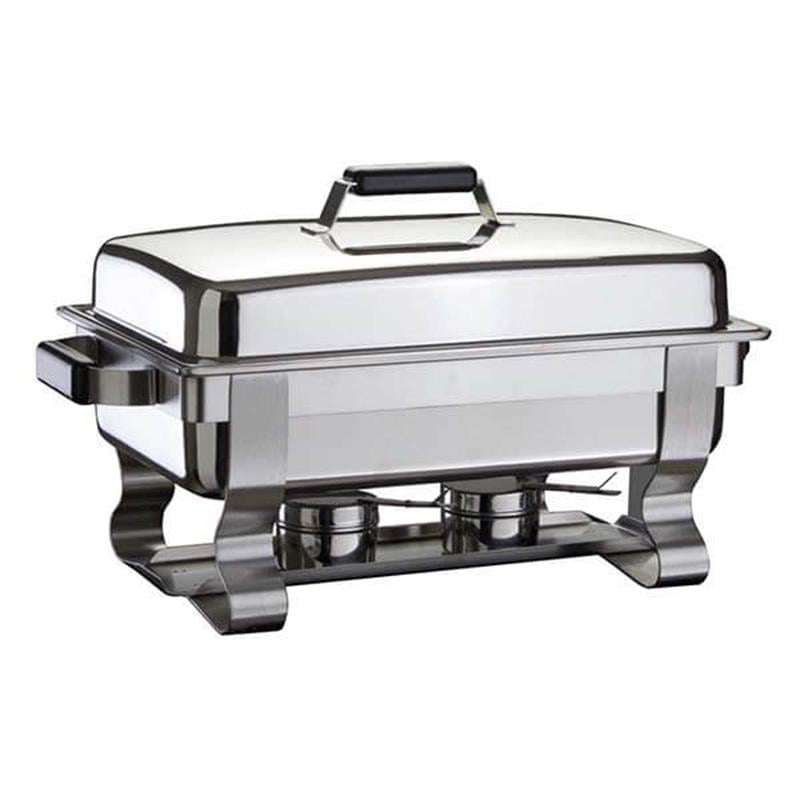 ÖZTİRYAKİLER CHAFING DISH 1/1 NORMAL KAP. WAS AYAK MAT