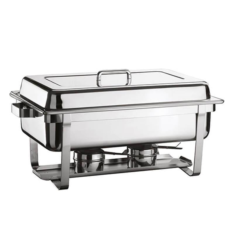 ÖZTİRYAKİLER CHAFING DISH ÇİN MODEL KAP. İÇİÇE GEÇEN AYAK KIZAKLI, E.ISITICI YOK