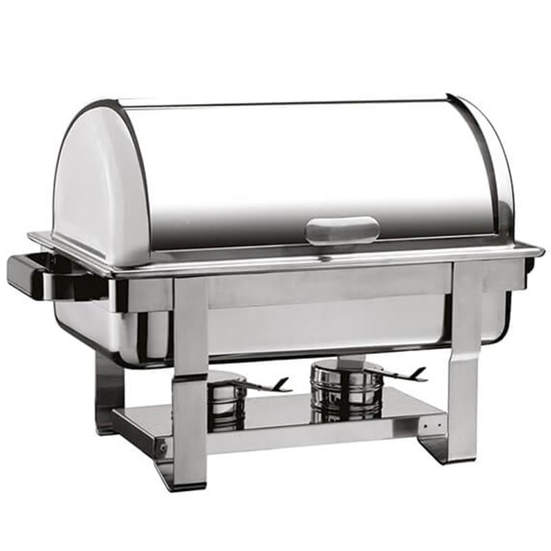 ÖZTİRYAKİLER CHAFING DISH YEKPARE ROLLTOP KAP.WAS AYAK