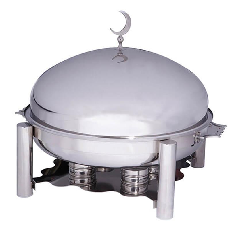 ÖZTİRYAKİLER CHAFING DISH YUVARLAK 80 CM KAPAK ORTADOGU MODEL
